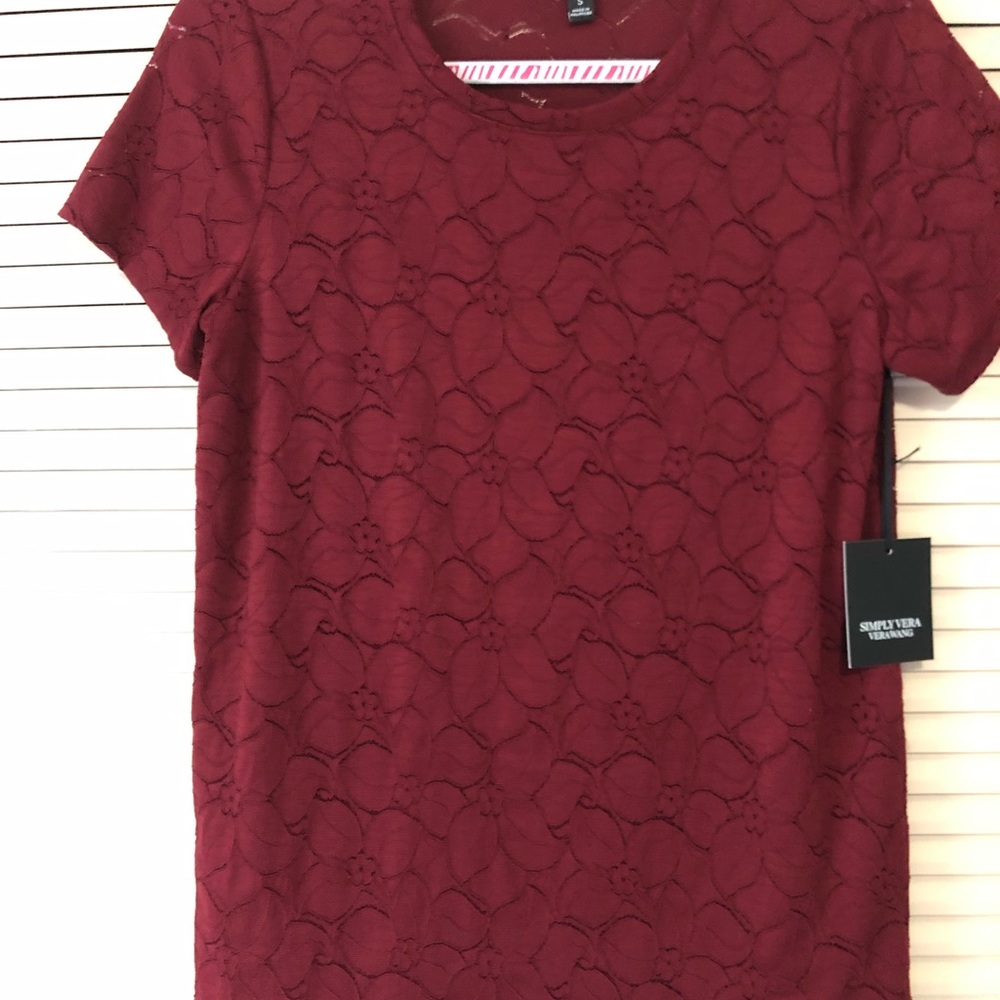 New With Tags Vera Vera Wang Top- Size Small